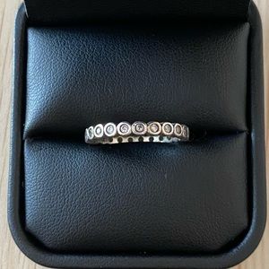 Pandora Circle Sparkle Ring